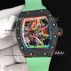 replica richard mille RM 68-01 Tourbillon Cyril Kongo Watch black ceramic case yellow strap  (10)_th.jpg